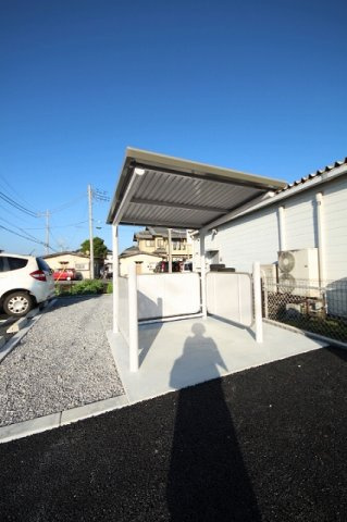 緑町3丁目アパートのその他共用部分|駐輪場です