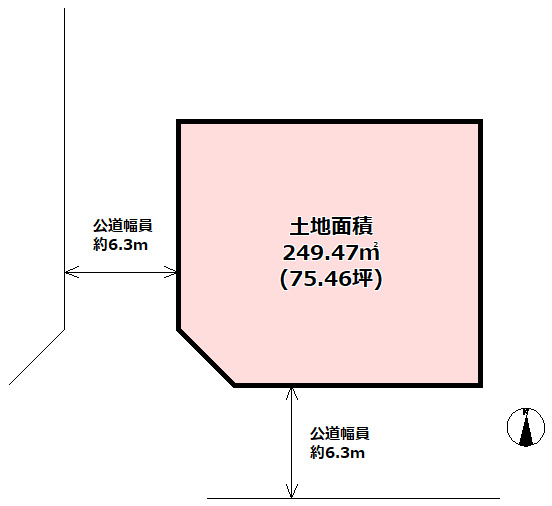三田市友が丘３丁目　土地