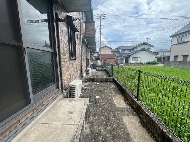 サンライズ城南のバルコニー