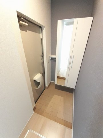 ファイン　ジニア　Ａの玄関|きれいな玄関です