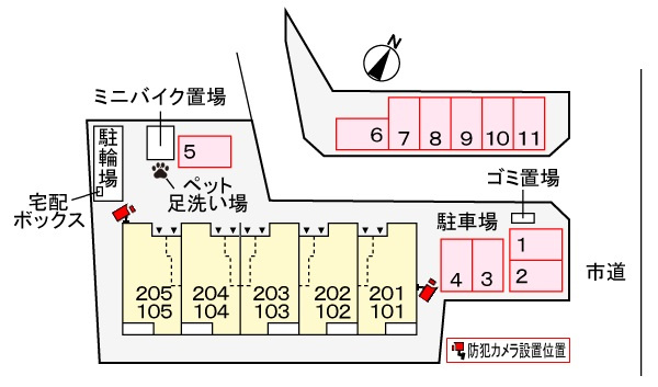 ティグレの区画図