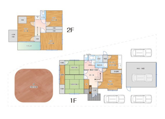 【間取り】 | 岩美郡岩美町浦富 中古戸建て
