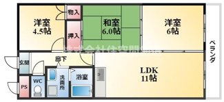 【間取り】 | スカイハイツ緑地