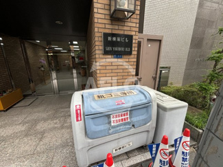 【設備】 | 新横堀ビル | 新横堀ビル　ゴミ置き場