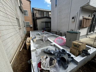 【外観】 | 2024年9月撮影： 基礎工事始まりました♪ 9月中旬には上棟予定です。建物プレゼンテーション随時開催中です！！