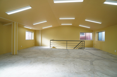 【内装】 | 笹目４丁目貸店舗 | ２階　LED照明付