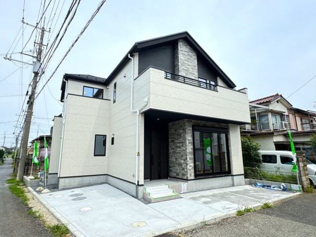 鎌ケ谷市南初富４丁目新築戸建【鎌ケ谷小学校：9分】の外観|完成済み・内覧可能です！