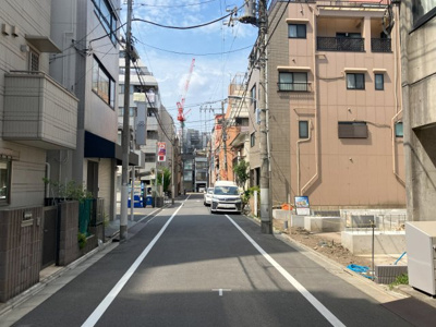 【前面道路含む現地写真】 | 台東区竜泉１丁目の新築戸建