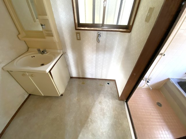 山武市埴谷戸建の設備|洗濯機置き場