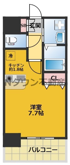 【間取り】 | プレサンス桜通アベニュー | 間取りです。