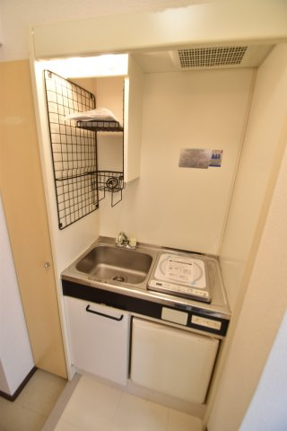 大阪市都島区中野町１丁目の賃貸マンションのキッチン