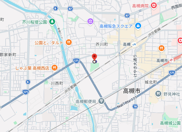 ニューサンハイツの地図