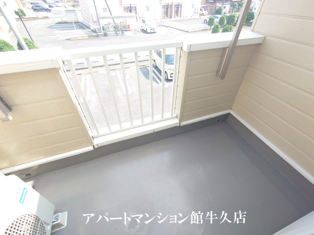 フラワⅠのバルコニー