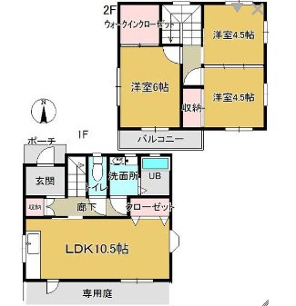 タウンさらの間取り