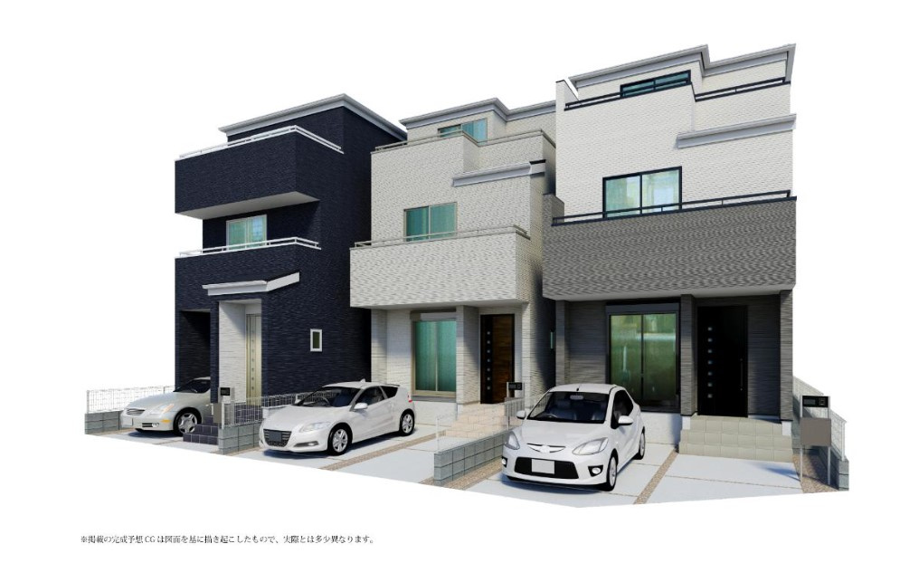 東住吉区湯里1丁目3棟現場