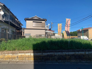 【外観】 | グランファミーロ高田町Ⅱ　売地　JR外房線「誉田駅」
西側道路から撮影角地