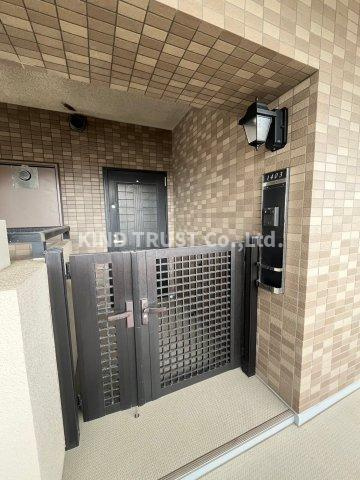 ライオンズマンション梅田中崎町のエントランス|建物の内部です