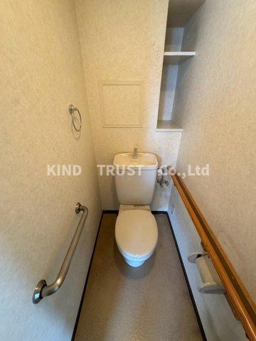 CASA・ZABUのトイレ|ゆったりとした空間のトイレです