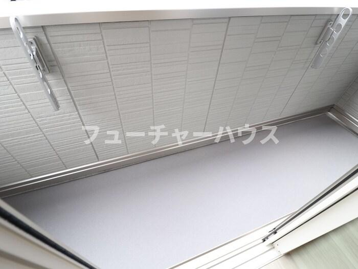 メルウェル城南のバルコニー
