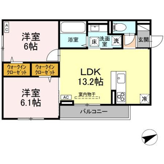【間取り】 | D-residence川口　A