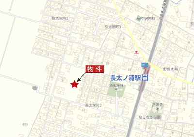 【地図】 | 鈴鹿市長太栄町2丁目《サクシードタウン長太栄町 全21区画》 | 詳細Map