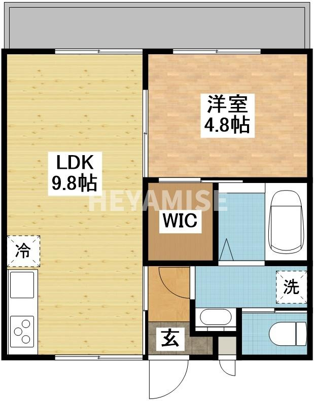 modern palazzo矢上の間取り