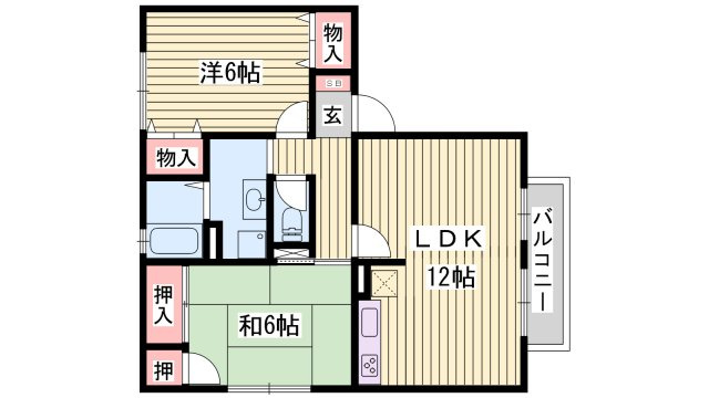 ラメゾンクレールの間取り