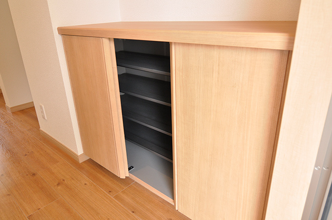 フレンドリーの玄関|シューズボックス