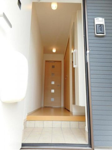 アンソレイユ北原Ⅱの玄関