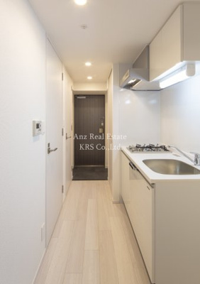 【キッチン】 | レオンコンフォート阿波座西 | 2口コンロのシステムキッチン♪