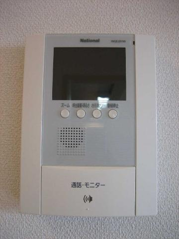 キルシェの内装|カメラ付インターホン