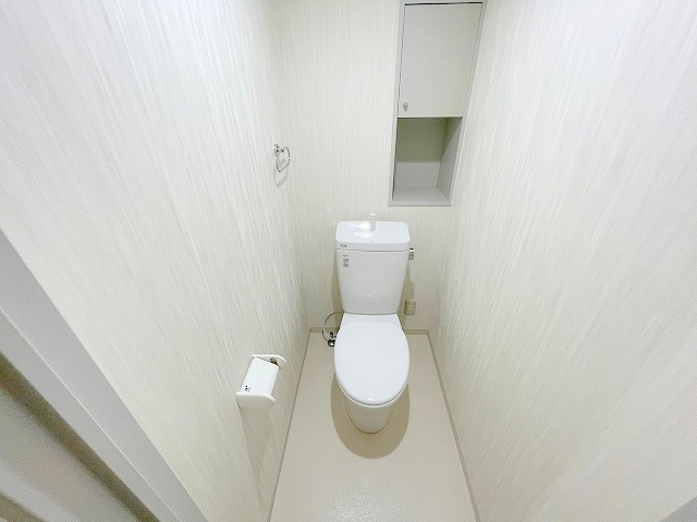 新居マンションのトイレ