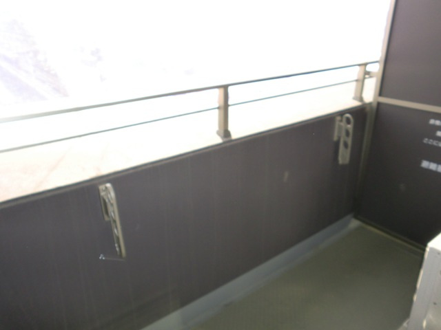 セレッソコートリバーサイドOSAKAのバルコニー|南向きバルコニーで前は淀川です。