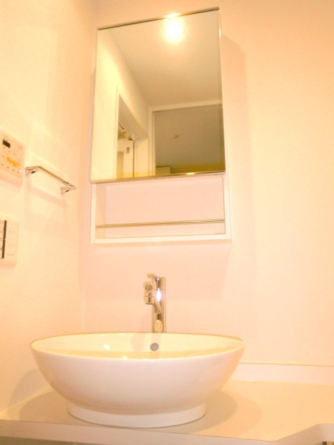 セレッソコートリバーサイドOSAKAの独立洗面台