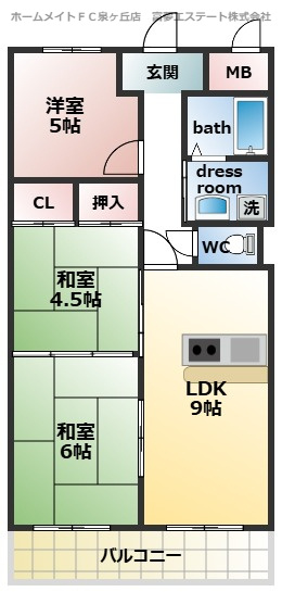 【間取り】 | ウィスタリア藤