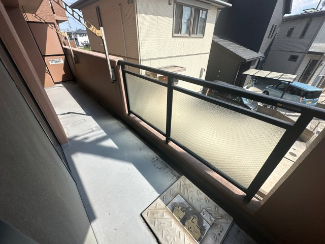 エトワール英賀保のバルコニー