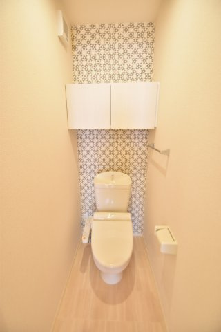 大阪市都島区中野町２丁目のアパートのトイレ