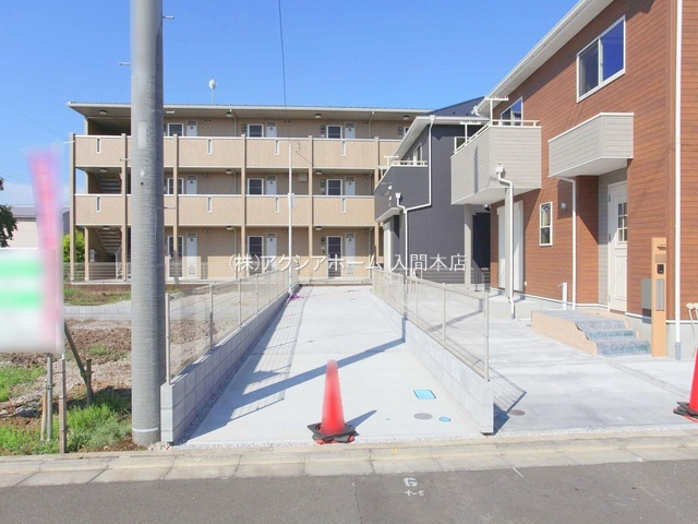 入間市上藤沢・全4棟　新築未入居一戸建　3号棟　の駐車場|現地写真　2024年7月31日