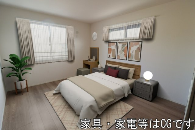 テラス　リバプールの寝室|同会社施工トリシアシリーズ　完成イメージです ※現況優先