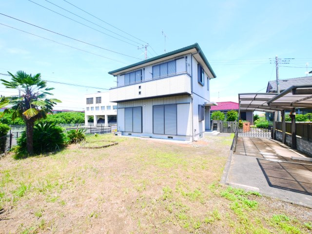 長生郡一宮町一宮　中古戸建の庭|セキスイハウス施工軽量鉄骨 ３LDK 平成15年4月築 JR外房線上総一宮駅徒歩約6分 駐車2台可能