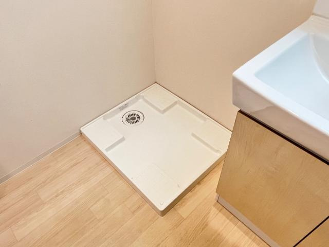 サンライズの設備|洗濯機置場