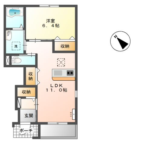 サンライズの間取り