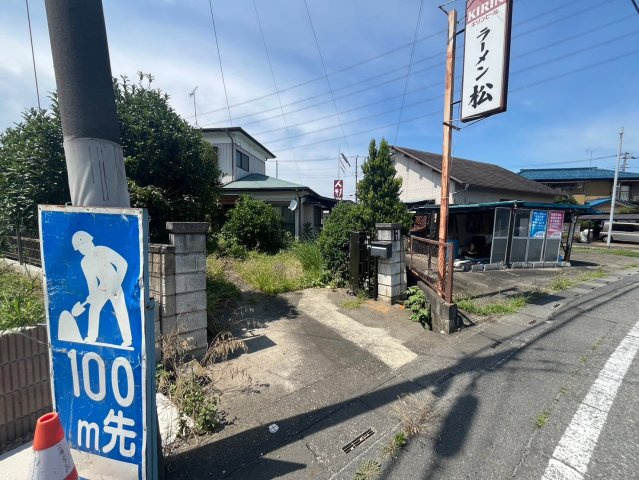 東松山市上野本　建築条件なし売地　「東松山駅」徒歩19分　敷地93坪【青鳥小学区】の外観
