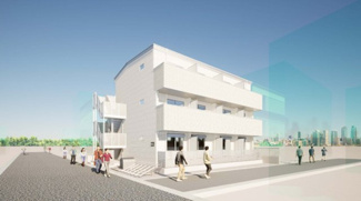 【外観パース】