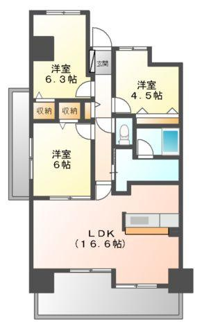 ＣＲＡＳＳＯ　ＩＭＡの間取り