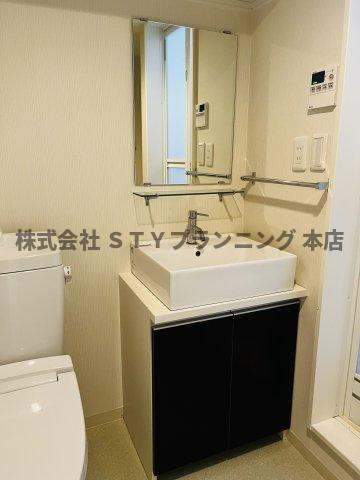 仲介手数料0円！REX新栄の洗面所