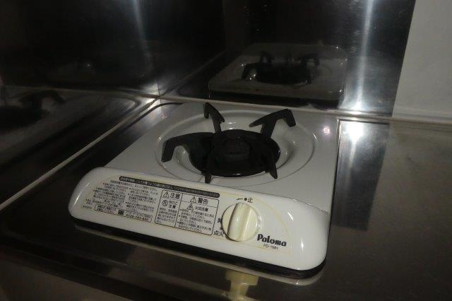 ディリジェントのキッチン|1口ガスコンロ