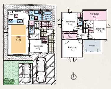 秦野市今泉　築後未入居戸建　全20棟7号棟