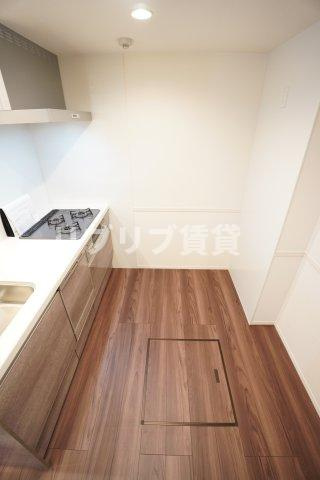 D-ROOM新宿ⅠーBのキッチン
