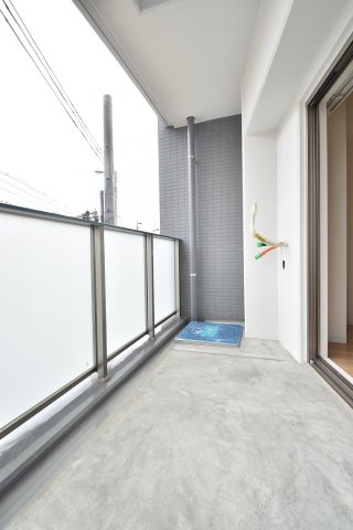 大阪市城東区今福西１丁目の賃貸マンションのバルコニー